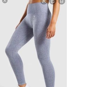 Gymshark Vital Seamless Legging Steel Blue Marl